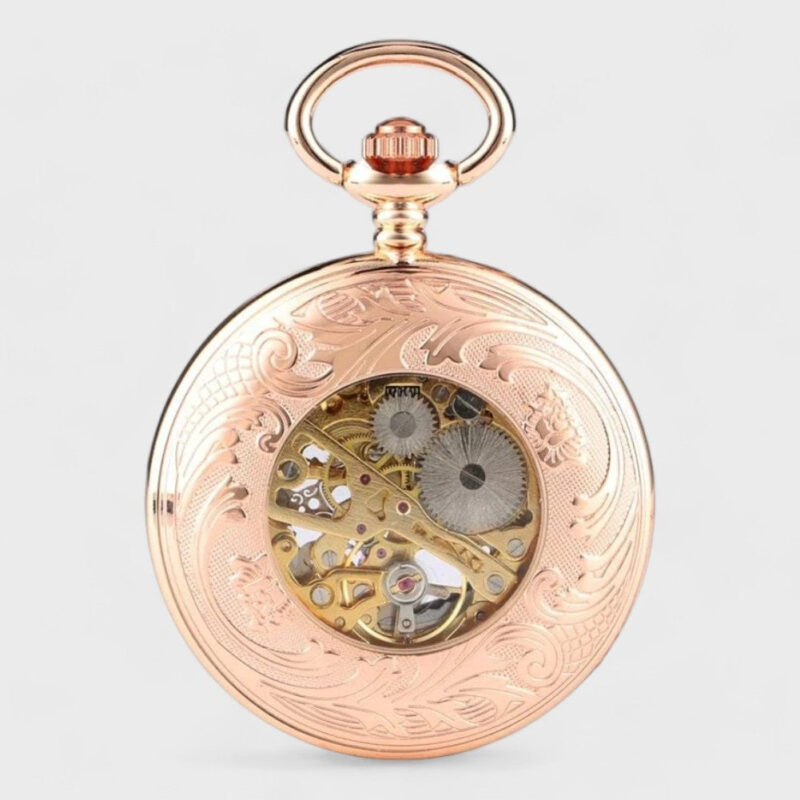 Alte Damen Taschenuhr Gold – Bild 3