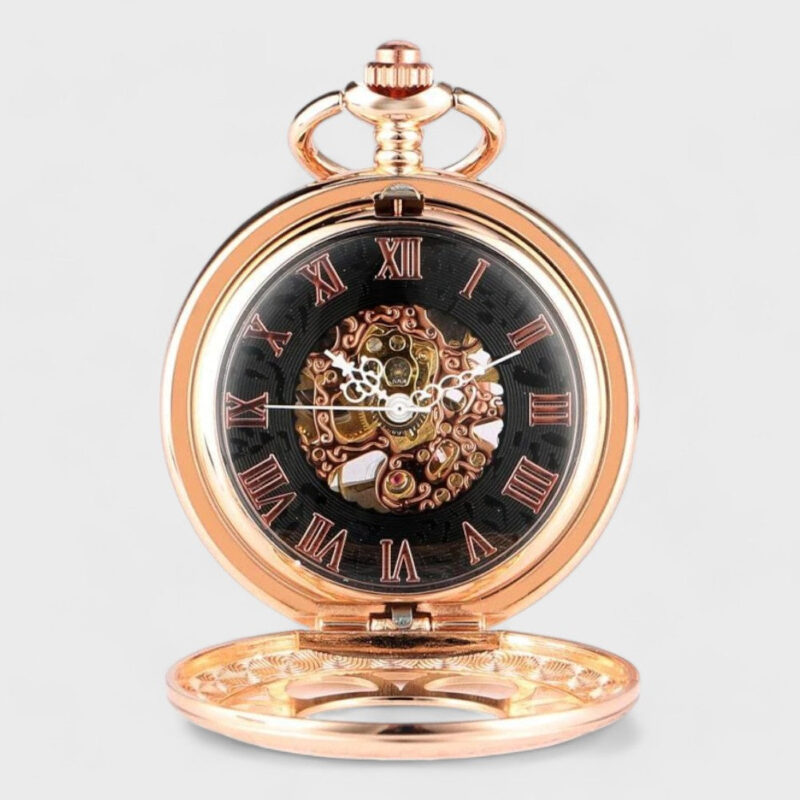Alte Damen Taschenuhr Gold – Bild 2