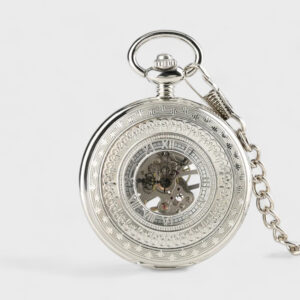 Savonette Taschenuhr Silber​