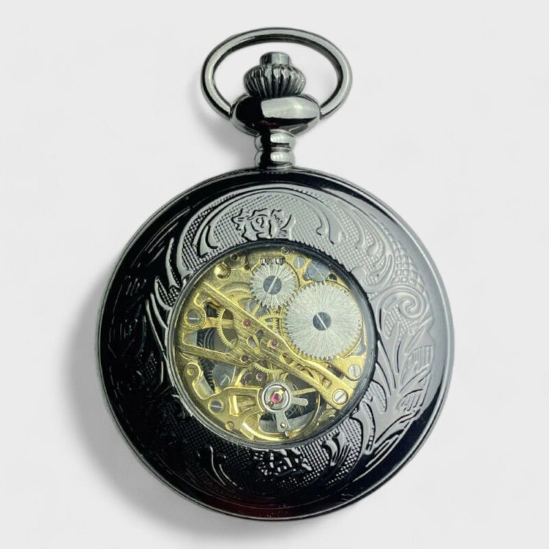 Taschenuhr Alte Schwarze – Bild 3