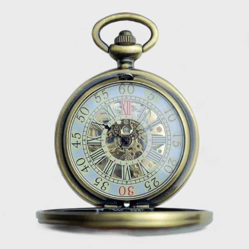 Taschenuhr Antike Römische Ziffern – Bild 2