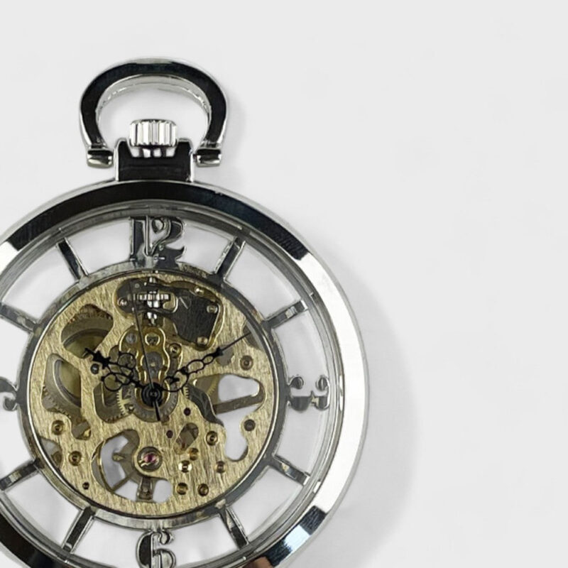 Taschenuhr Antike Transparentes Zifferblatt – Bild 3