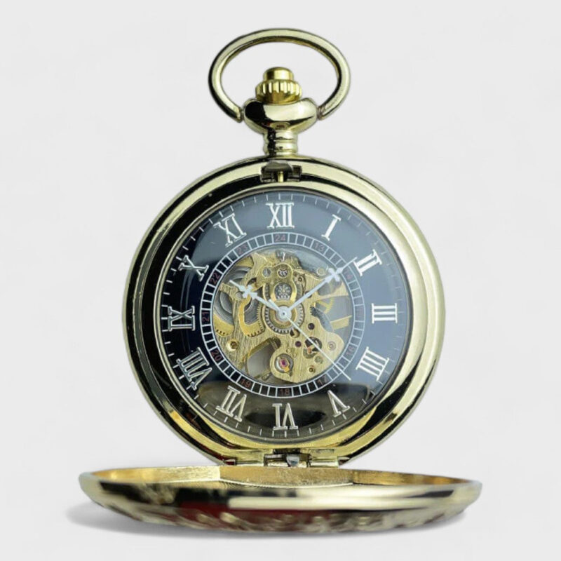 Taschenuhr Antike Vintage Design – Bild 2