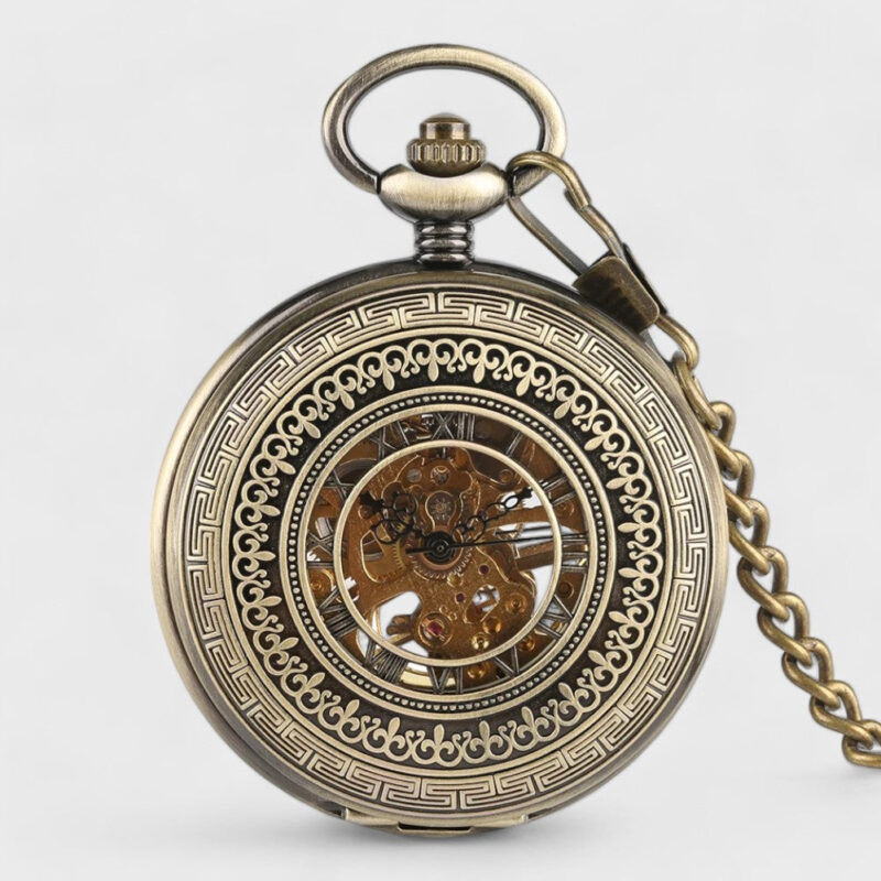 Taschenuhr Antikes Griechisches Muster