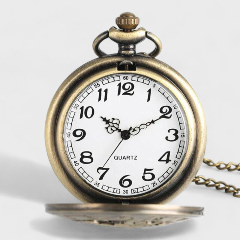 Taschenuhr Astrologisches Zeichen Fische – Bild 2