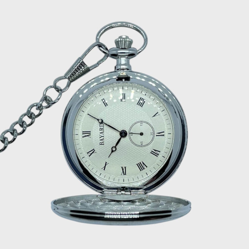 Taschenuhr Bayard Blumenmuster – Bild 2