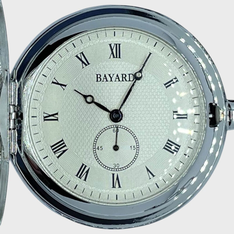 Taschenuhr Bayard Blumenmuster – Bild 5