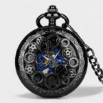 Taschenuhr Blaue