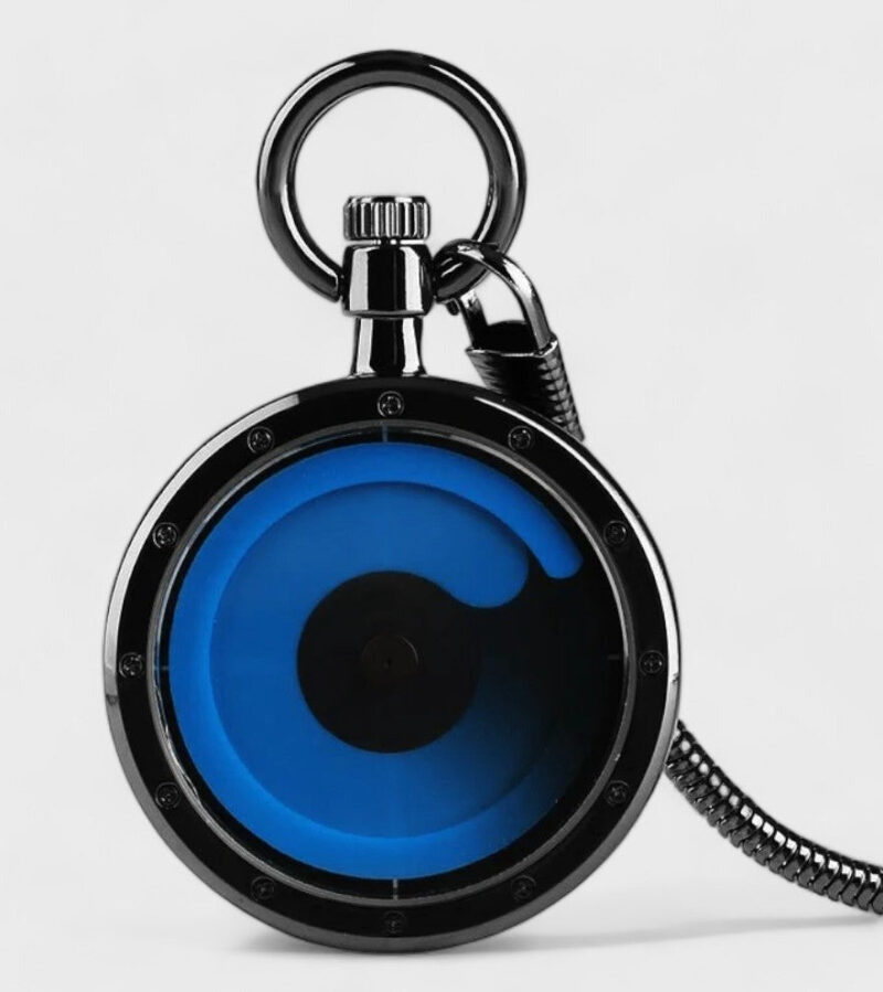 Taschenuhr Blaue Odysee