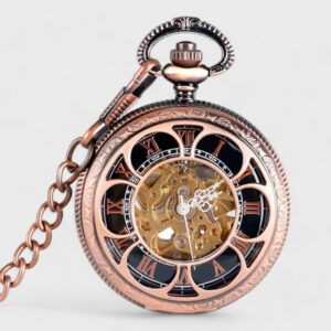 Taschenuhr Blumenbox
