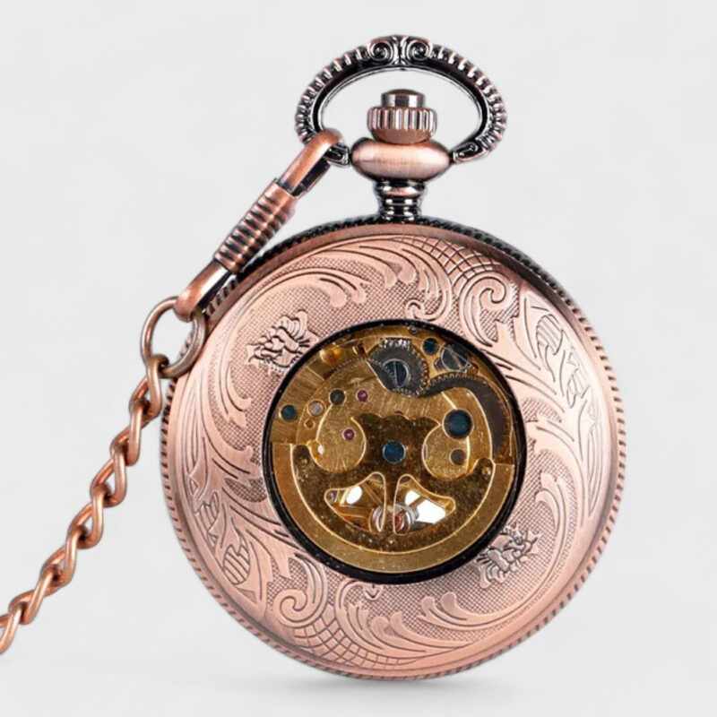 Taschenuhr Blumenbox – Bild 3