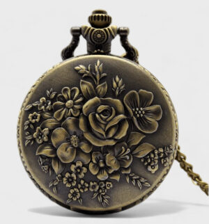 Taschenuhr Blumig Herren