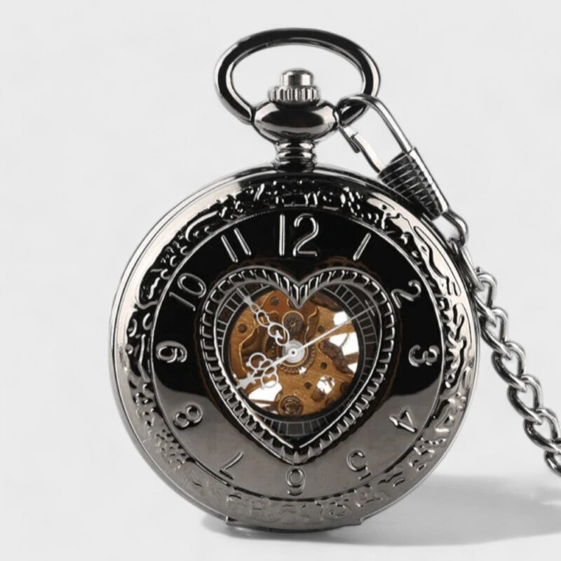 Taschenuhr Damen Herz