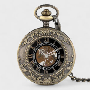 Taschenuhr Eleganz-Blumendesign