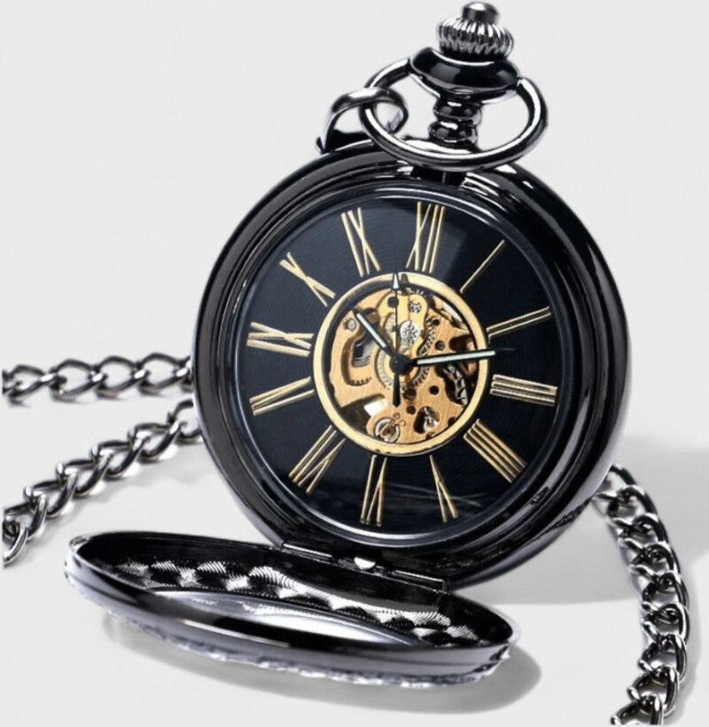 Taschenuhr Emailliert – Bild 2