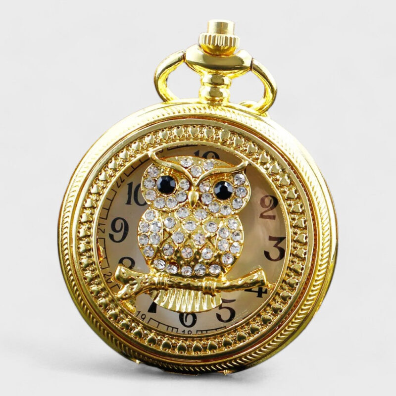 Taschenuhr Eule