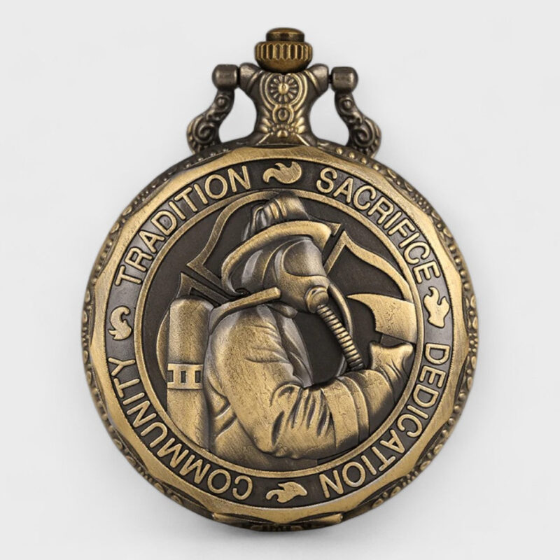 Taschenuhr Feuerwehrmann