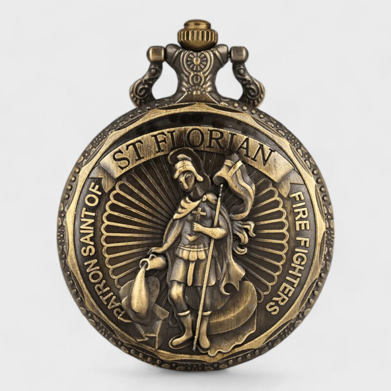 Taschenuhr Feuerwehrmann – Bild 3