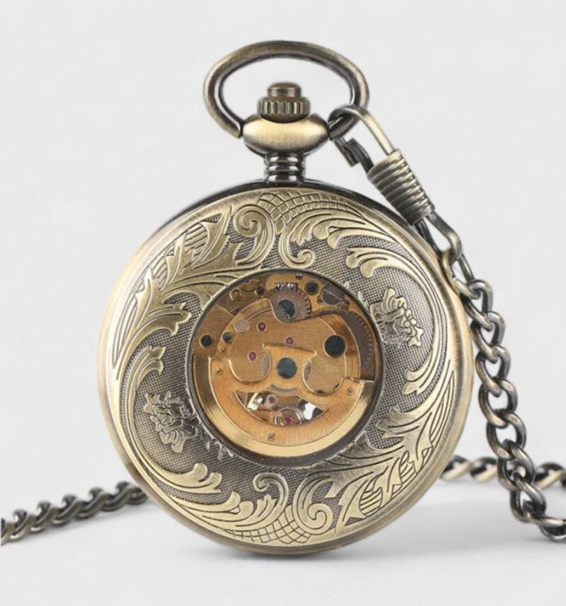 Taschenuhr Florale Muster – Bild 2