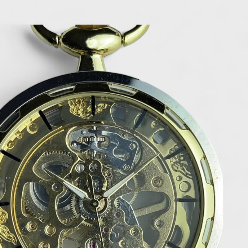 Taschenuhr Gold Antik – Bild 3