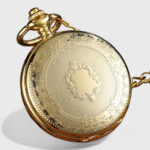 Taschenuhr Gold mit Kette​