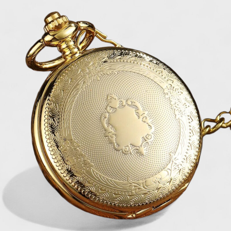 Taschenuhr Gold mit Kette​