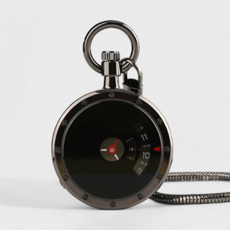 Taschenuhr Herren Black Edition