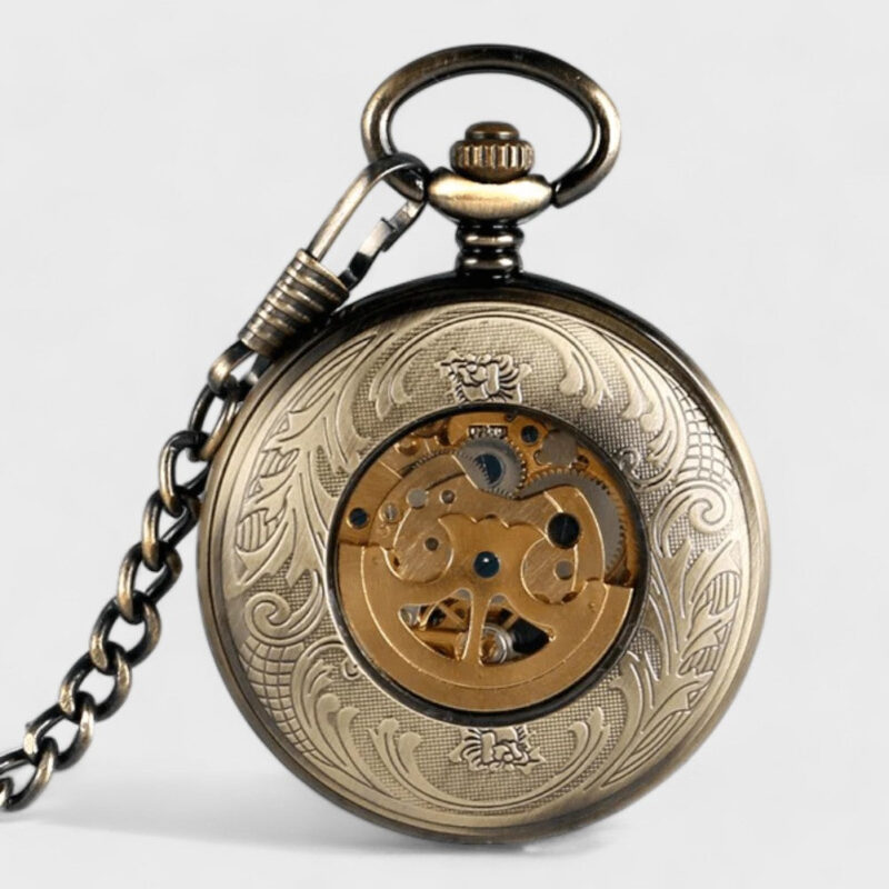 Taschenuhr Herren Mit Kette – Bild 2