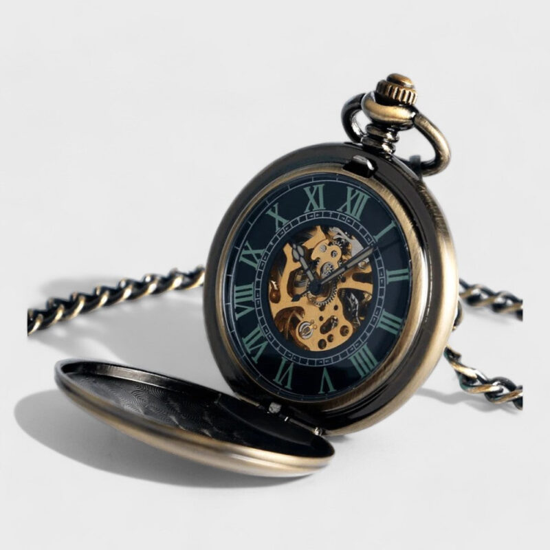 Taschenuhr Herren Mit Kette – Bild 3