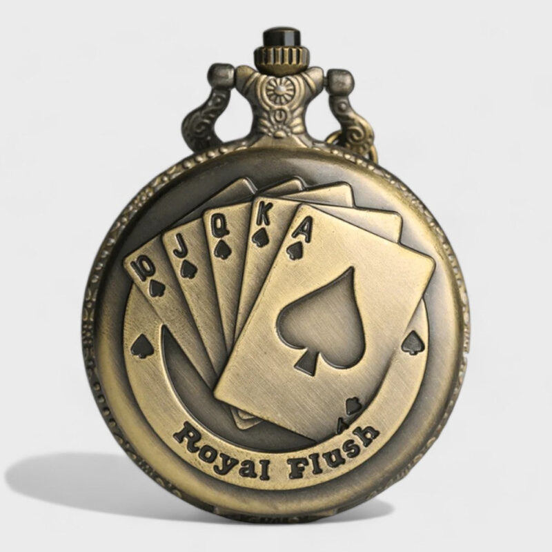 Taschenuhr Herren Poker