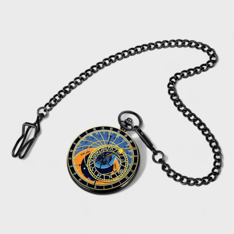 Taschenuhr Herren Rund – Bild 3