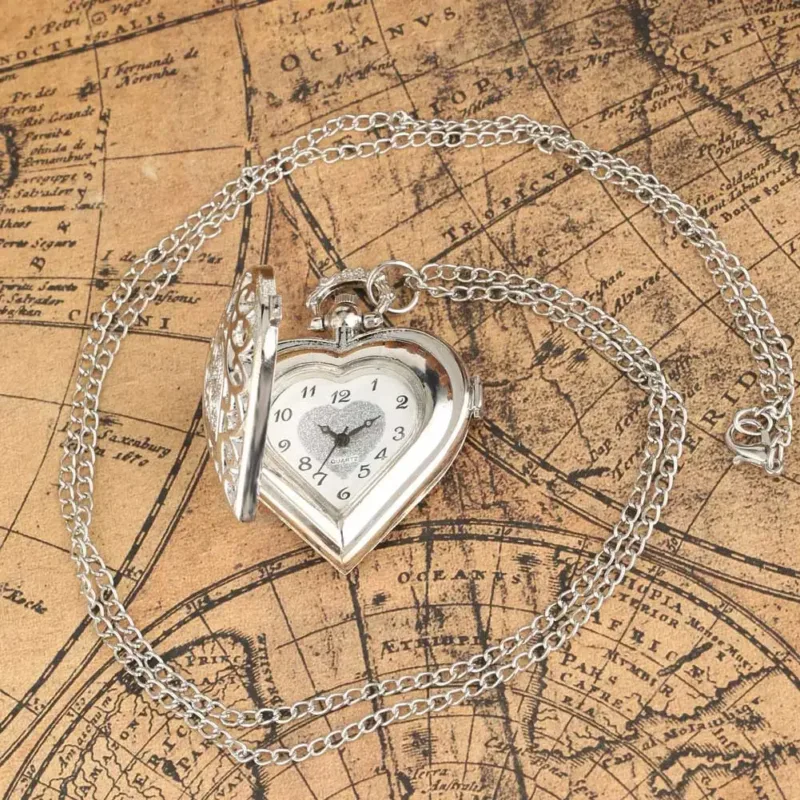Taschenuhr Herz – Bild 3