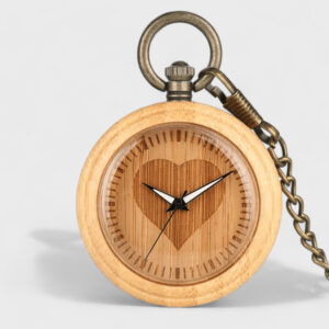 Taschenuhr Herzmotiv