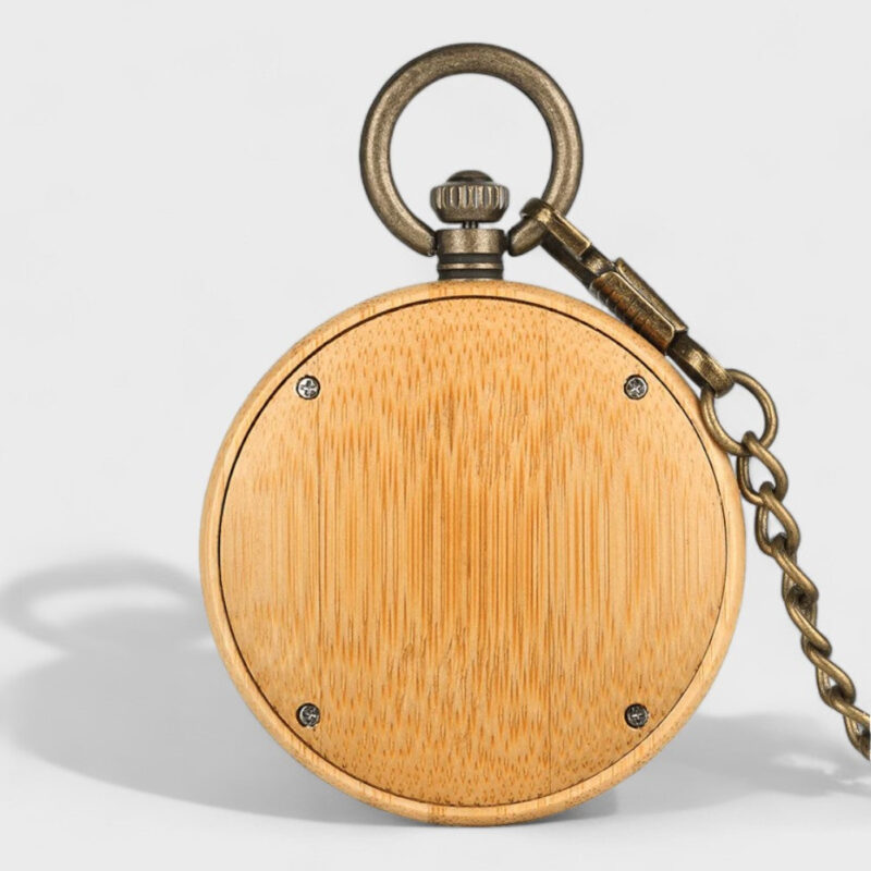Taschenuhr Herzmotiv – Bild 3