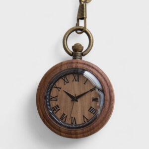 Taschenuhr Holz Heritage