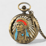 Taschenuhr Indianisch