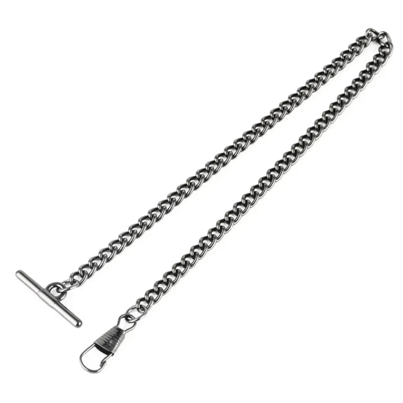 Taschenuhr Kette mit T Verschluss – Bild 5