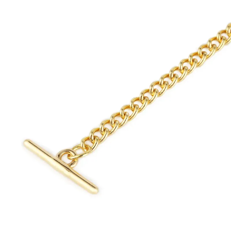 Taschenuhr Kette mit T Verschluss – Bild 3
