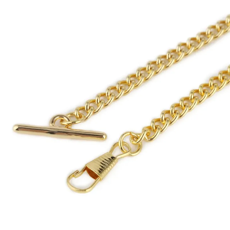 Taschenuhr Kette mit T Verschluss – Bild 2
