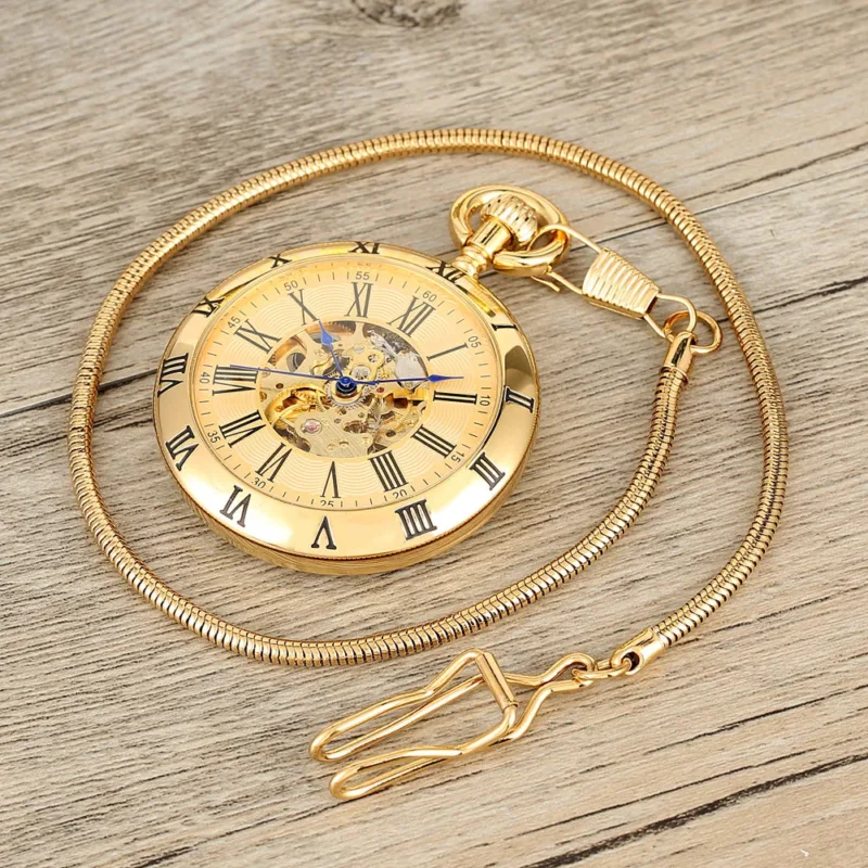 Taschenuhr Klassische Offenes Zifferblatt – Bild 6