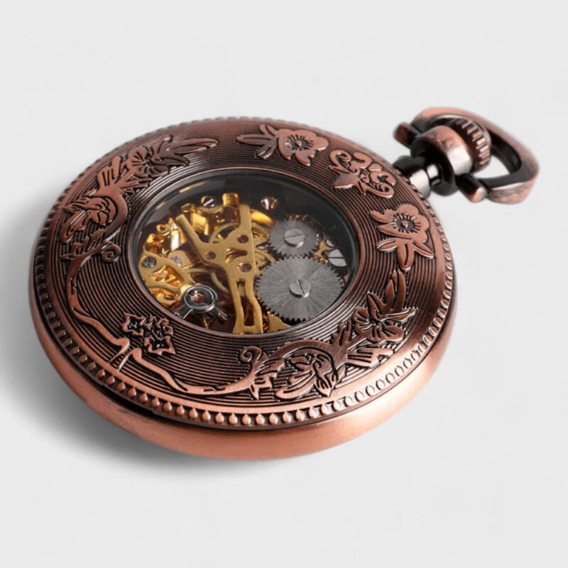 Taschenuhr Kupfer – Bild 2