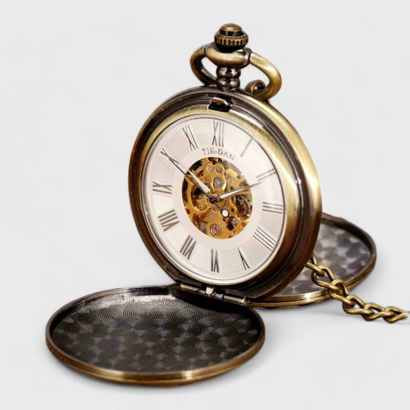 Taschenuhr Lokomotive – Bild 2