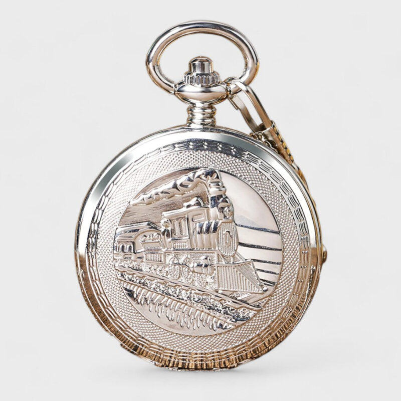 Taschenuhr Lokomotive – Bild 3