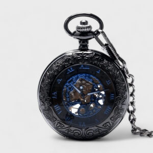 Taschenuhr Mechanische Mitternachtsblau