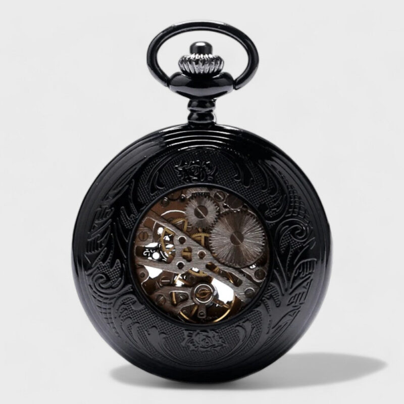 Taschenuhr Mechanische Mitternachtsblau – Bild 3