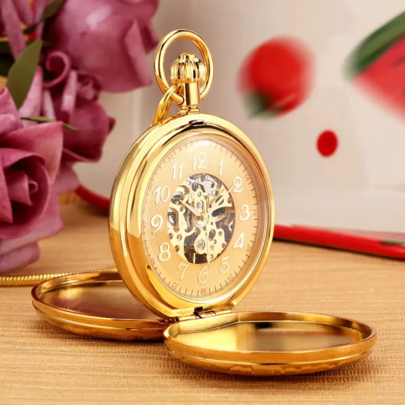 Taschenuhr mit Historischer Gravur – Bild 5