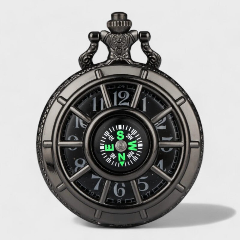 Taschenuhr Moderne Schwarz