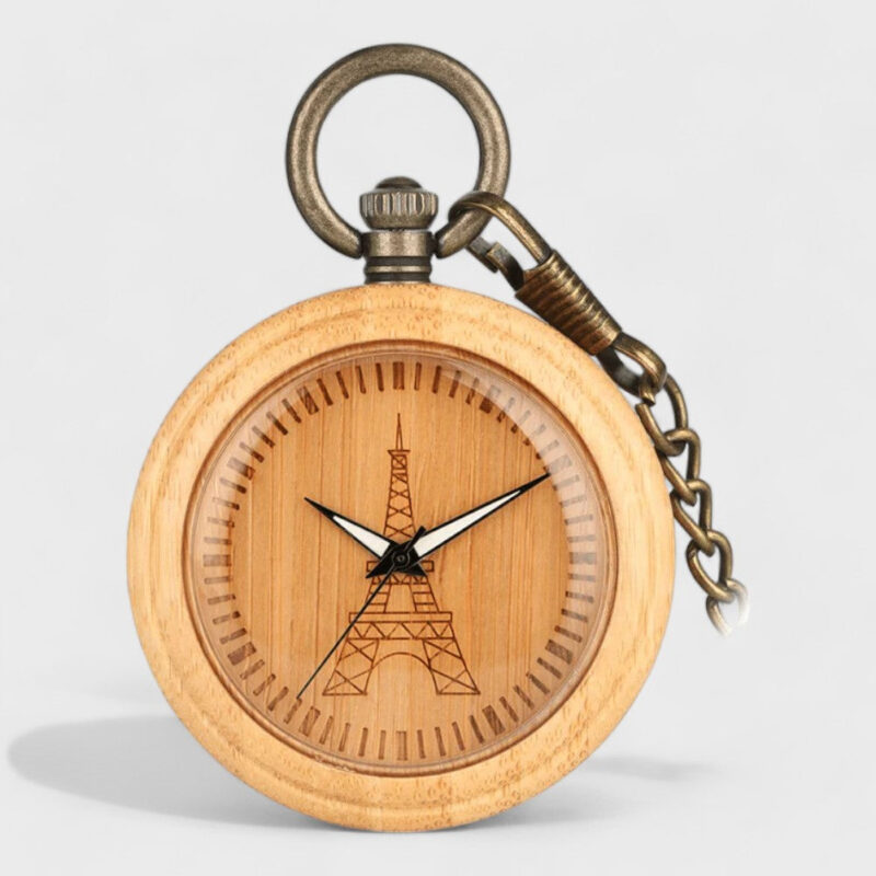 Taschenuhr Motiv Eiffelturm