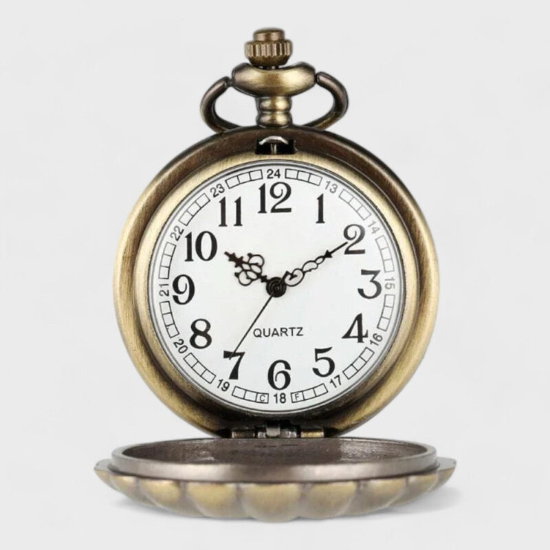 Taschenuhr Muschel – Bild 3