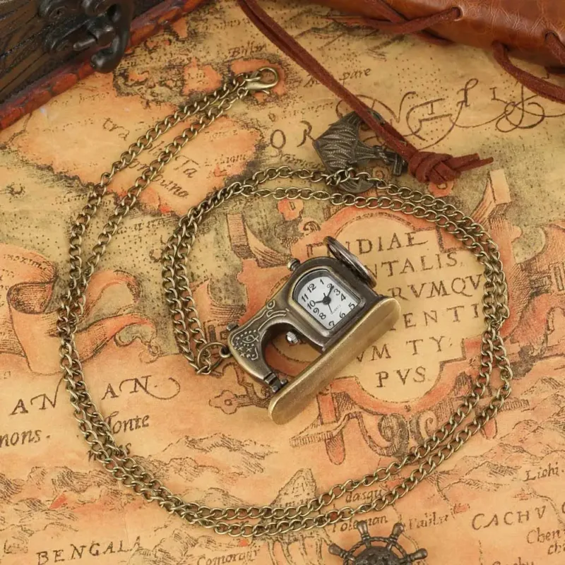 Taschenuhr Nähmaschine – Bild 5